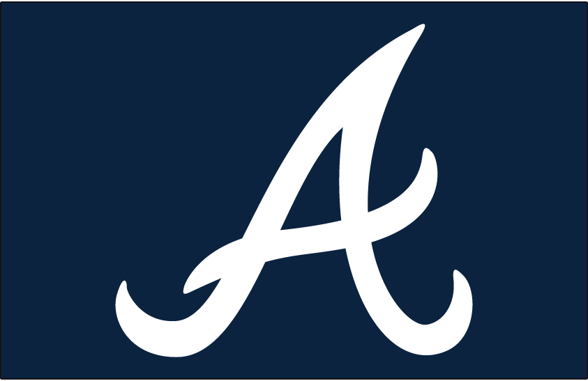 Atlanta Braves 2018-Pres Cap Logo 02 vinyl decal